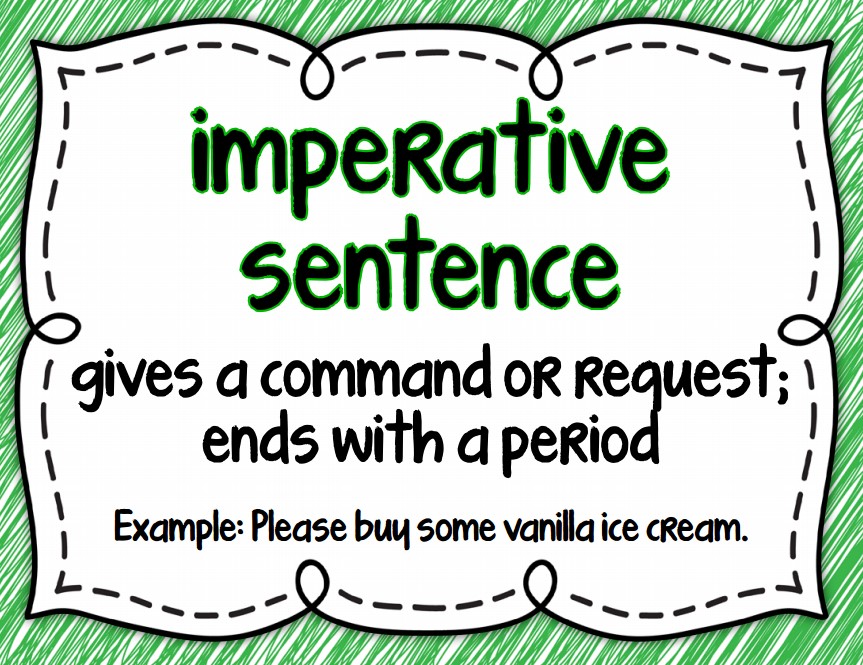 12. IMPERATIVE SENTENCE