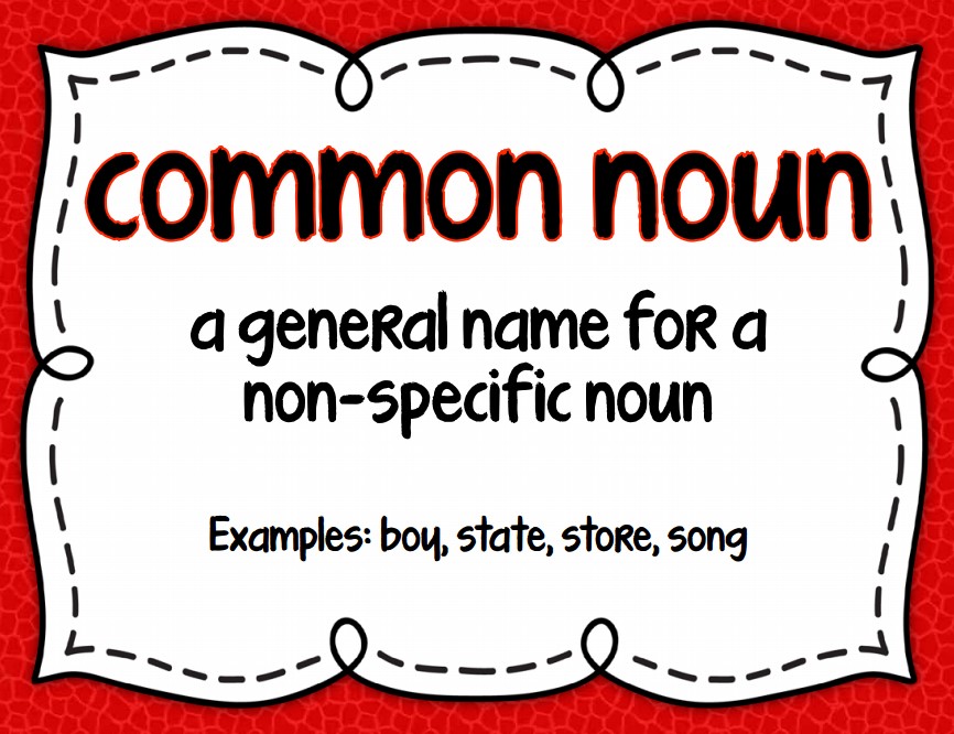 COMMON NOUN