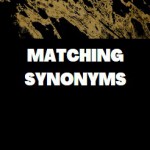 MATCHING SYNONYMS