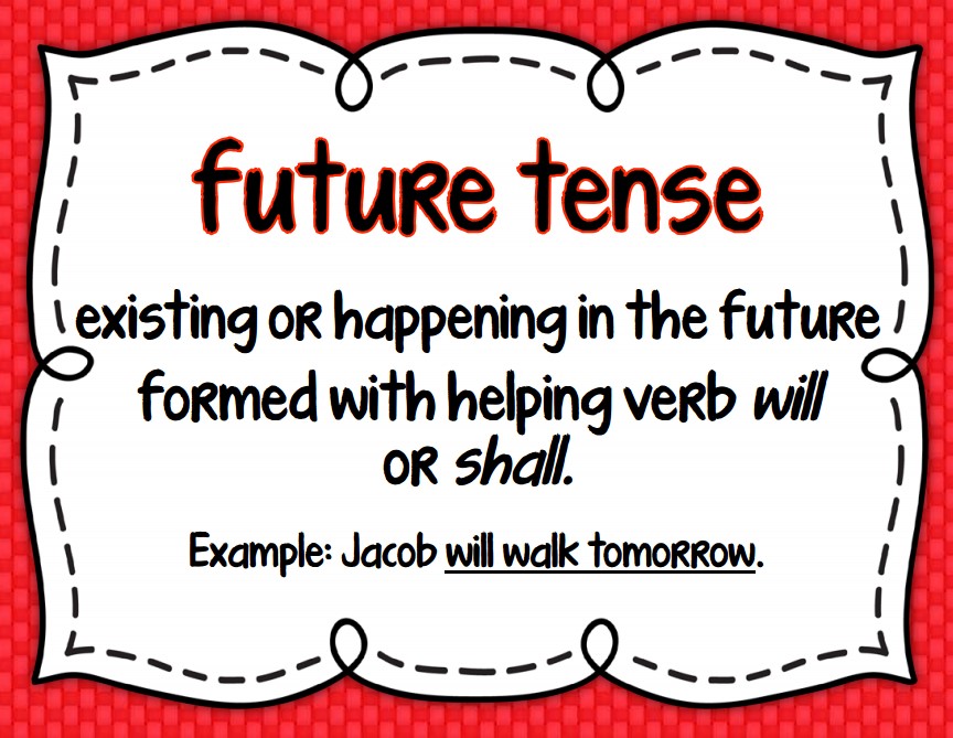 future tense