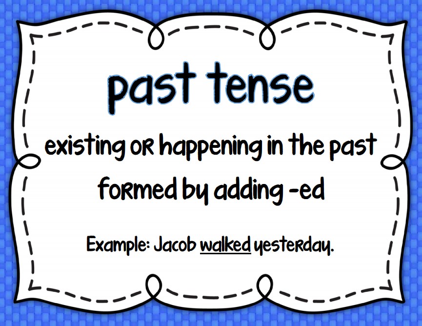 past tense